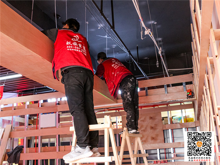 購物商場內的餐飲店面裝修夜間施工必懂的安全細節(jié)