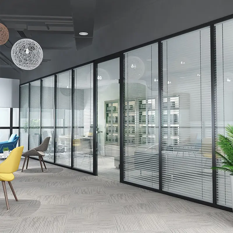 辦公室隔斷不同材質會有什么效果？